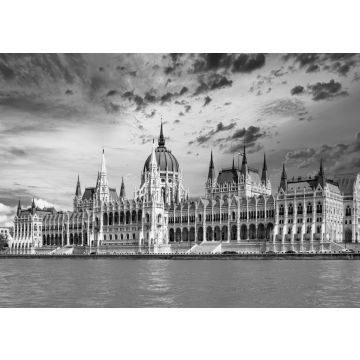 Lais Puzzle - Budapest, Donau und Parlament in schwarz weiß - 500, 1.000 & 2.000 Teile