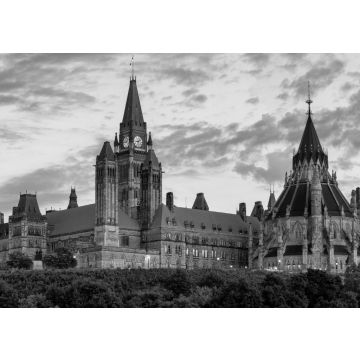 Lais Puzzle - Ottawa Parlamentshügel in schwarz weiß - 500, 1.000 & 2.000 Teile