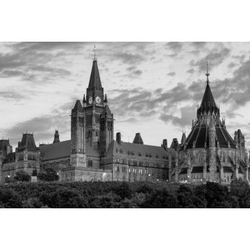 Lais Puzzle - Ottawa Parlamentshügel in schwarz weiß - 2.000 Teile