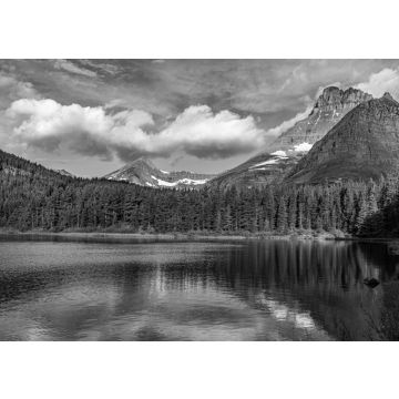 Lais Puzzle - Fischerkappe am Glacier National Park in schwarz weiß - 500, 1.000 & 2.000 Teile