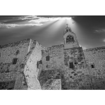 Lais Puzzle - Die Kirche in Bethlehem in schwarz weiß - 500, 1.000 & 2.000 Teile