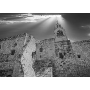 Lais Puzzle - Die Kirche in Bethlehem in schwarz weiß - 1.000 Teile