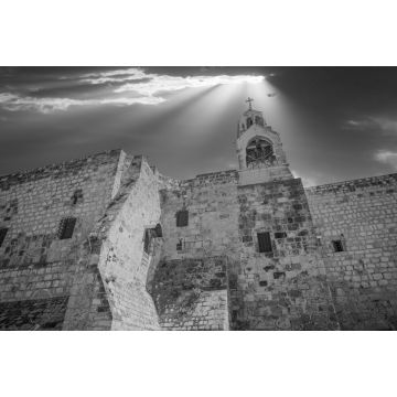 Lais Puzzle - Die Kirche in Bethlehem in schwarz weiß - 2.000 Teile