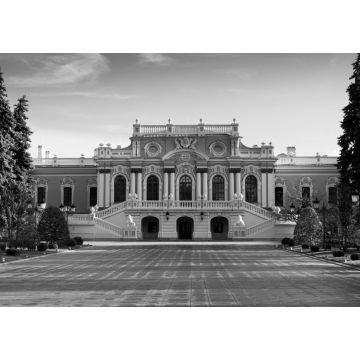 Lais Puzzle - Mariinsky-Palast in Kiew, ein historisches Gebäude in schwarz weiß - 1.000 Teile
