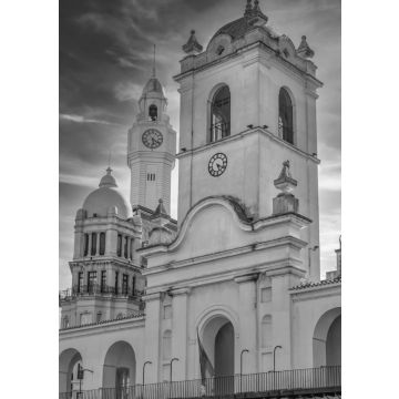 Lais Puzzle - Das historische Cabildo (altes Rathaus) aus der Kolonialzeit, Plaza de Mayo, Buenos Aires, Argentinien in schwarz weiß - 500, 1.000 & 2.000 Teile