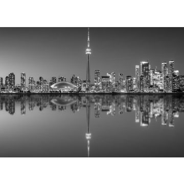 Lais Puzzle - Skyline von Toronto am Morgen in schwarz weiß - 500, 1.000 & 2.000 Teile