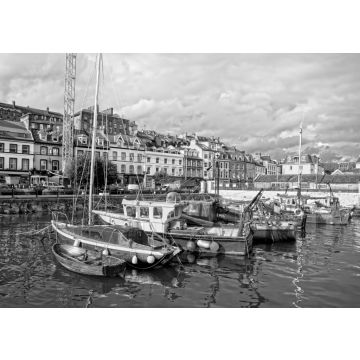Lais Puzzle - Cobh in Irland in schwarz weiß - 500, 1.000 & 2.000 Teile