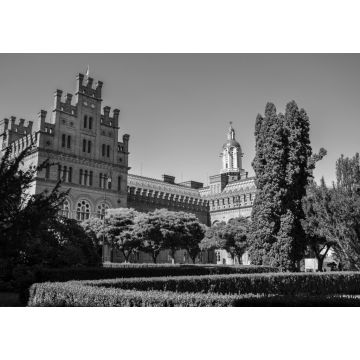 Lais Puzzle - Jurij Fedkowytsch Czernowitzer Nationale Universität - die führende ukrainische Hochschule in der Nordbukowina, in Czernowitz, einer Stadt im Südwesten der Ukraine in schwarz weiß - 1.000 Teile