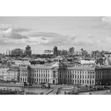 Lais Puzzle - Stadtbild von Senat und Synode in St. Petersburg, in Russland in schwarz weiß - 1.000 Teile