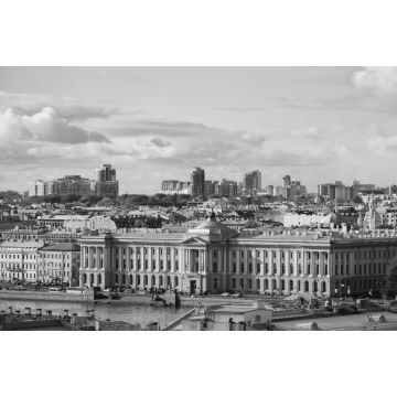 Lais Puzzle - Stadtbild von Senat und Synode in St. Petersburg, in Russland in schwarz weiß - 2.000 Teile
