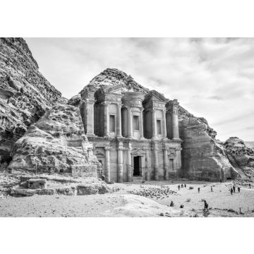 Lais Puzzle - Petra, Jordanien in schwarz weiß - 500, 1.000 & 2.000 Teile