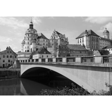 Lais Puzzle - Brücke in Neustadt an der Donau in schwarz weiß - 1.000 Teile