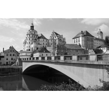 Lais Puzzle - Brücke in Neustadt an der Donau in schwarz weiß - 2.000 Teile