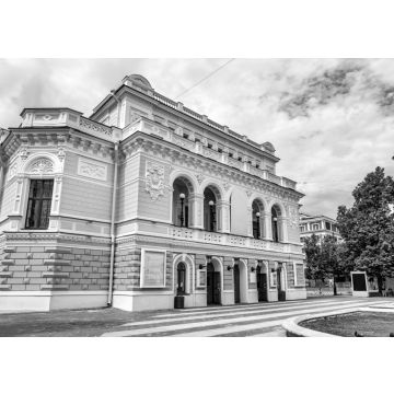 Lais Puzzle - Schauspielhaus in Nischni Nowgorod, Russland in schwarz weiß - 500, 1.000 & 2.000 Teile