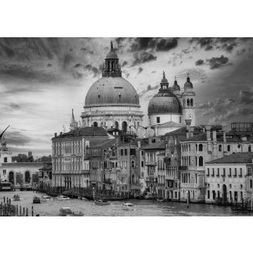 Lais Puzzle - Venedig großen Kanal und Kirche erstaunlichen Hintergrund in schwarz weiß - 500, 1.000 & 2.000 Teile