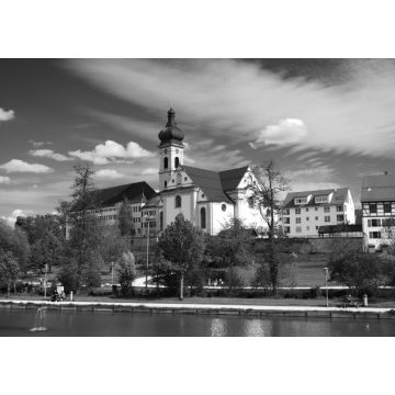 Lais Puzzle - Ehingen (Donau), Deutschland in schwarz weiß - 1.000 Teile