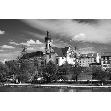 Lais Puzzle - Ehingen (Donau), Deutschland in schwarz weiß - 2.000 Teile
