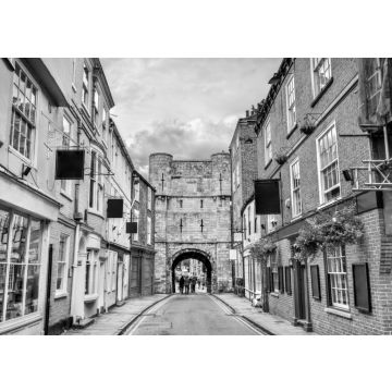 Lais Puzzle - Bootham Bar, ein Stadttor in York, England in schwarz weiß - 500, 1.000 & 2.000 Teile