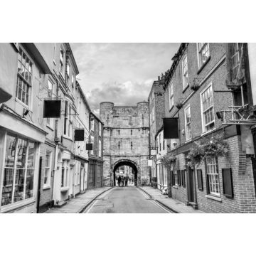 Lais Puzzle - Bootham Bar, ein Stadttor in York, England in schwarz weiß - 2.000 Teile
