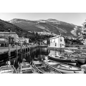 Lais Puzzle - Torbole, Gardasee in schwarz weiß - 500, 1.000 & 2.000 Teile