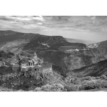 Lais Puzzle - Tatev-Kloster in Armenien in schwarz weiß - 500, 1.000 & 2.000 Teile