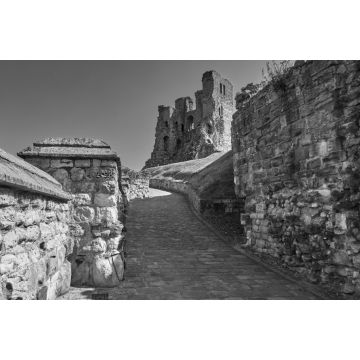 Lais Puzzle - Scarborough Castle, Vereinigtes Königreich in schwarz weiß - 2.000 Teile