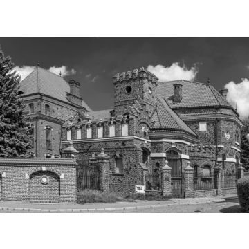 Lais Puzzle - Altes verlassenes Herrenhaus in Tarnow, Polen. in schwarz weiß - 500, 1.000 & 2.000 Teile