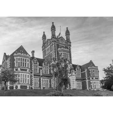 Lais Puzzle - Otago High School für Jungen in Dunedin, Neuseeland in schwarz weiß - 1.000 Teile