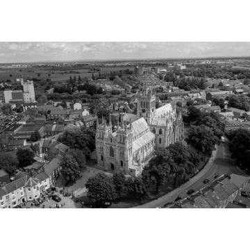 Lais Puzzle - Selby Abbey, Nord-Yorkshire, England in schwarz weiß - 2.000 Teile