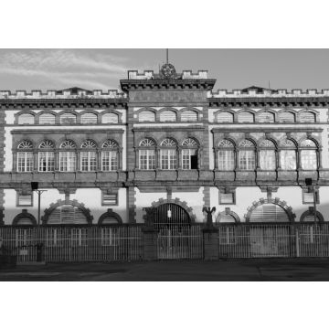Lais Puzzle - Zollgebäude in Manaus, Amazonas, Brasilien in schwarz weiß - 500, 1.000 & 2.000 Teile