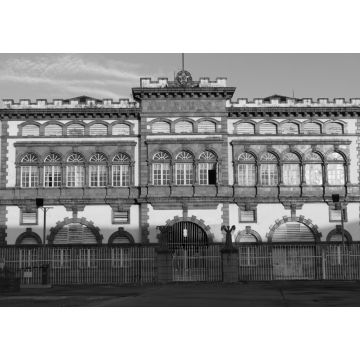 Lais Puzzle - Zollgebäude in Manaus, Amazonas, Brasilien in schwarz weiß - 1.000 Teile
