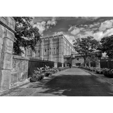 Lais Puzzle - Norwich Castle in Norfolk, Großbritannien in schwarz weiß - 1.000 Teile
