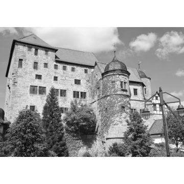 Lais Puzzle - Johanniterburg Kühndorf in schwarz weiß - 1.000 Teile