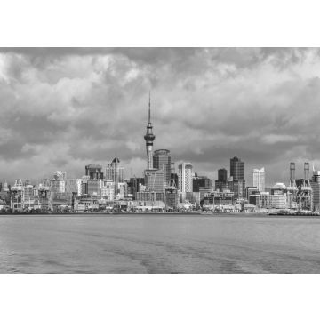 Lais Puzzle - Auckland Neuseeland Stadtbild Panorama-Ansicht in schwarz weiß - 500, 1.000 & 2.000 Teile