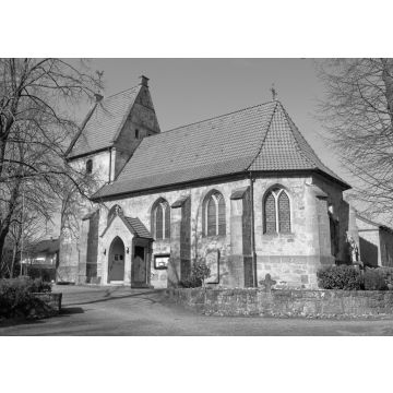 Lais Puzzle - Elte bei Rheine in schwarz weiß - 500, 1.000 & 2.000 Teile