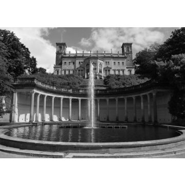 Lais Puzzle - Schloß Albrechtsberg/Elbtal in schwarz weiß - 500, 1.000 & 2.000 Teile
