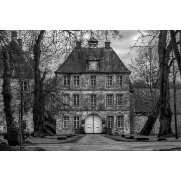 Lais Puzzle - Schloss Tatenhausen Gütersloh in schwarz weiß - 2.000 Teile