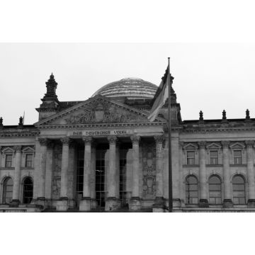 Lais Puzzle - Bundestag, Berlin in schwarz weiß - 2.000 Teile