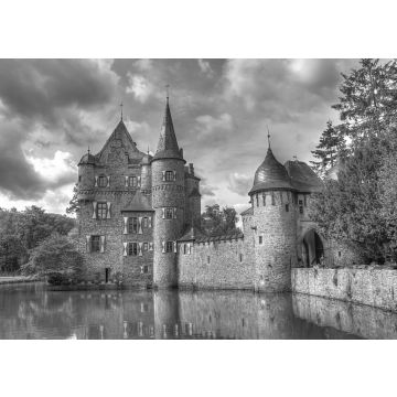 Lais Puzzle - Satzvey, Mechernich in schwarz weiß - 500, 1.000 & 2.000 Teile