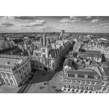 Lais Puzzle - Cambridge, Vereinigtes Königreich in schwarz weiß - 500, 1.000 & 2.000 Teile