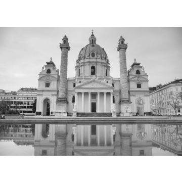 Lais Puzzle - Die Karlskirche in Wien, Österreich in schwarz weiß - 500, 1.000 & 2.000 Teile