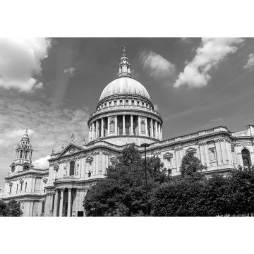 Lais Puzzle - Die berühmte St. Pauls Cathedral in London an einem sonnigen Tag in schwarz weiß - 1.000 Teile