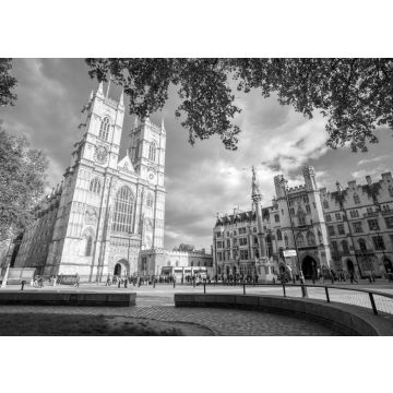 Lais Puzzle - Westminster Abbey Kirche in London, UK in schwarz weiß - 500, 1.000 & 2.000 Teile