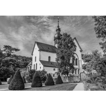 Lais Puzzle - Kloster Eberbach im Rheingau in schwarz weiß - 500, 1.000 & 2.000 Teile