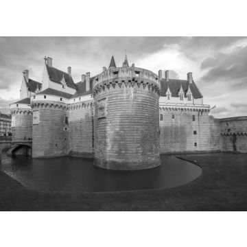 Lais Puzzle - Château des Ducs de Bretagne, Nantes, Bretagne in schwarz weiß - 500, 1.000 & 2.000 Teile