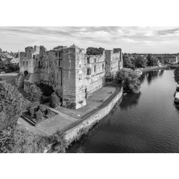 Lais Puzzle - Newark on Trent, in der Nähe von Nottingham, Nottinghamshire, England in schwarz weiß - 500, 1.000 & 2.000 Teile