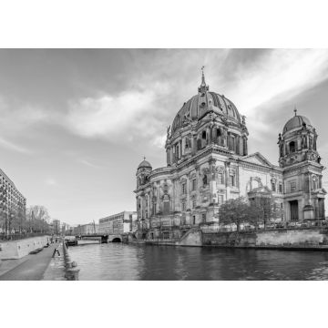 Lais Puzzle - Berliner Dom in Berlin, Deutschland auf der Museumsinsel im Stadtbezirk Mitte in schwarz weiß - 500, 1.000 & 2.000 Teile