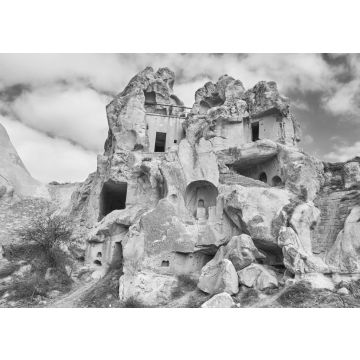 Lais Puzzle - Kappadokien ist eine historische Region in Zentralanatolien, Türkei in schwarz weiß - 500, 1.000 & 2.000 Teile