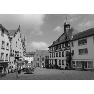 Lais Puzzle - Ottweiler Altstadt in schwarz weiß - 1.000 Teile