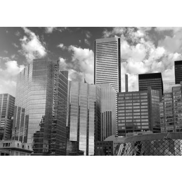 Lais Puzzle - Skyline des Finanzdistrikts von Toronto in schwarz weiß - 500, 1.000 & 2.000 Teile